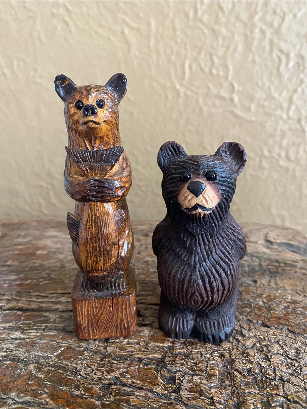 🐾Vintage🐾Brown Bear Figurines
